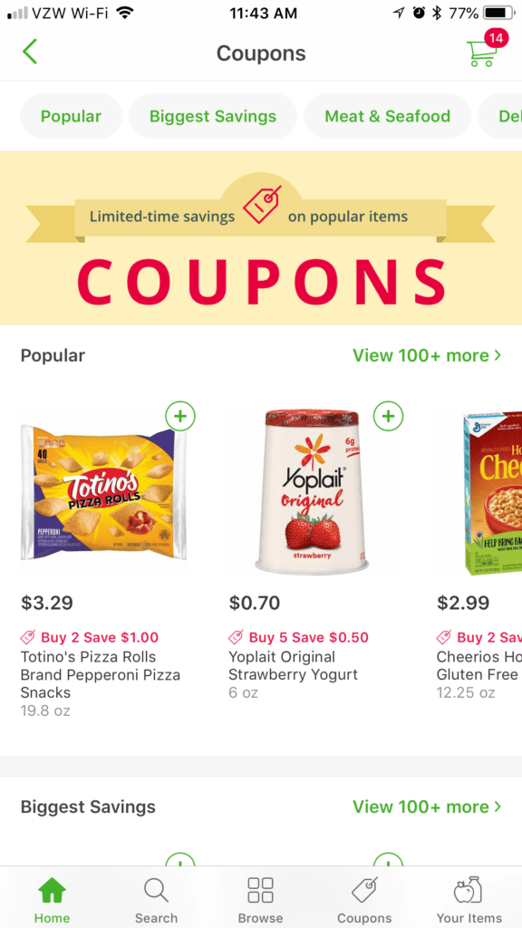 Instacart Shopper App Save Money with Grocery Delivery Service