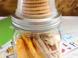 DIY Lunchables - Make Ahead in Mason Jar
