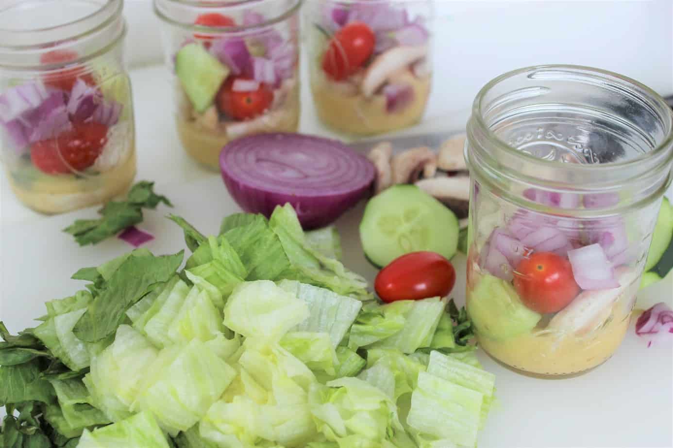 Mason Jar Salad  Try This DELICIOUS Chef Salad (Save A Bundle Too!)