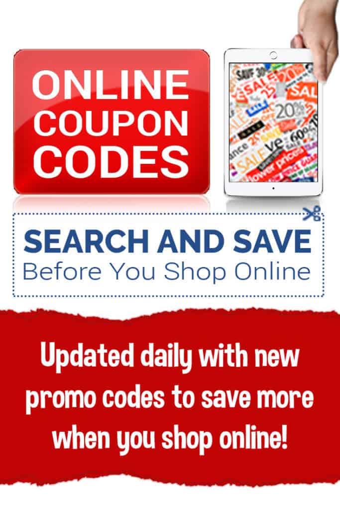 Online Coupon Codes Promo Codes Updated Daily! Savings Lifestyle