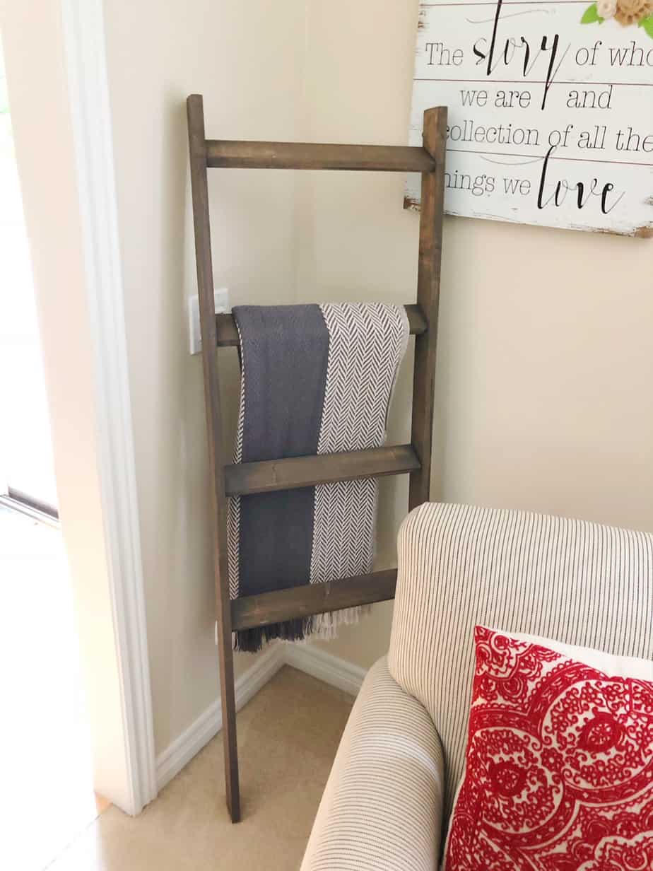 How to make a blanket online ladder