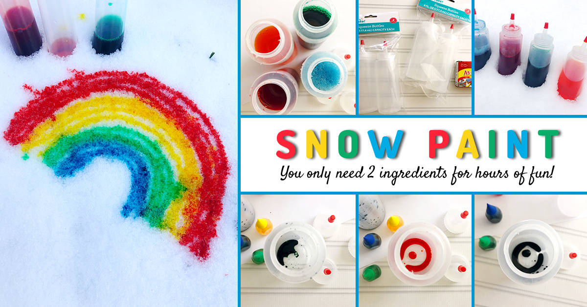 Snow Paint Recipe!