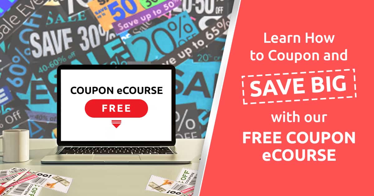 Free Coupon ECourse Sign Up! - Savings Lifestyle