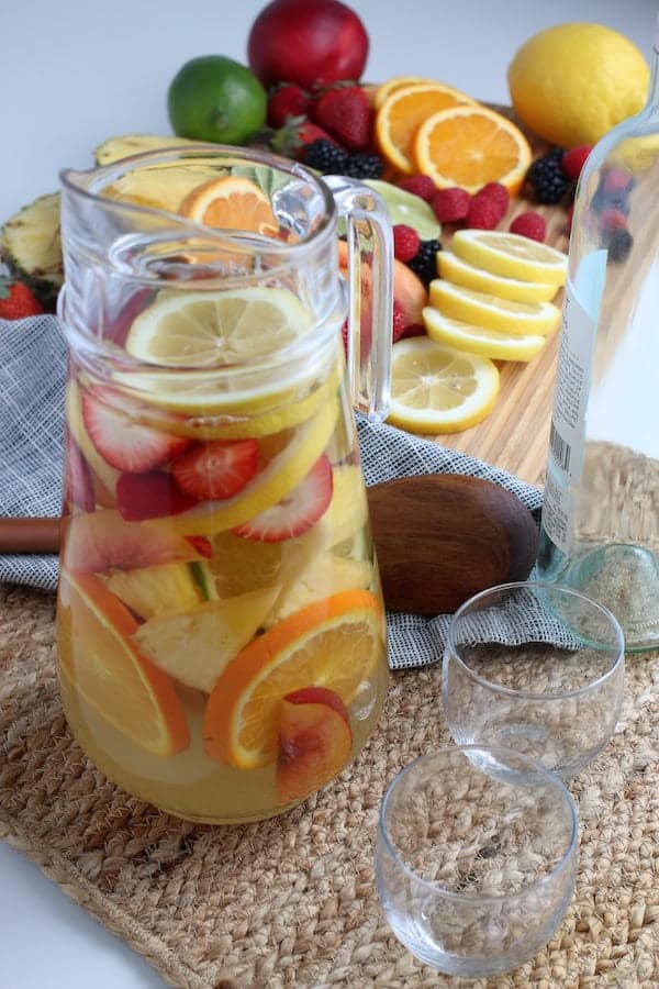 This Sangria Recipe is easy to make and truly hits the spot when you're craving a refreshing adult beverage! via @AndreaDeckard