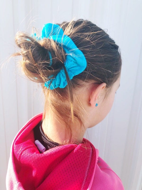 How to sew a Hair Scrunchie with tie, Sewing DIY