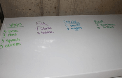 DIY Tip: How to Organize Your Stockpile Freezer Inventory