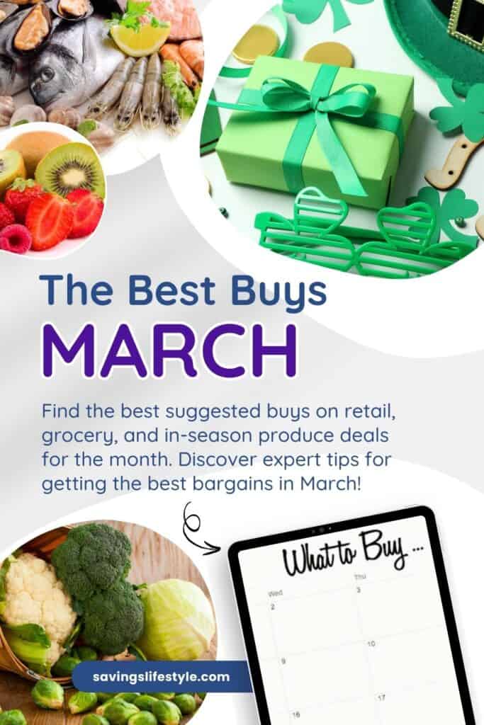 What to Buy in March