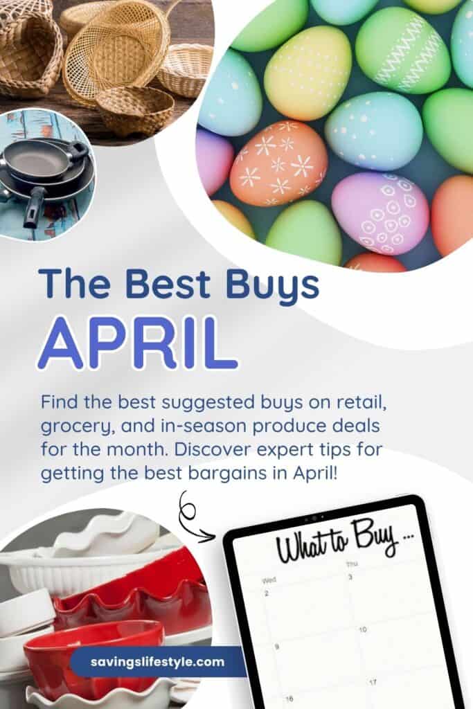 What to Buy in April