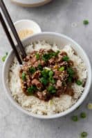 Slow Cooker Mongolian Beef Recipe