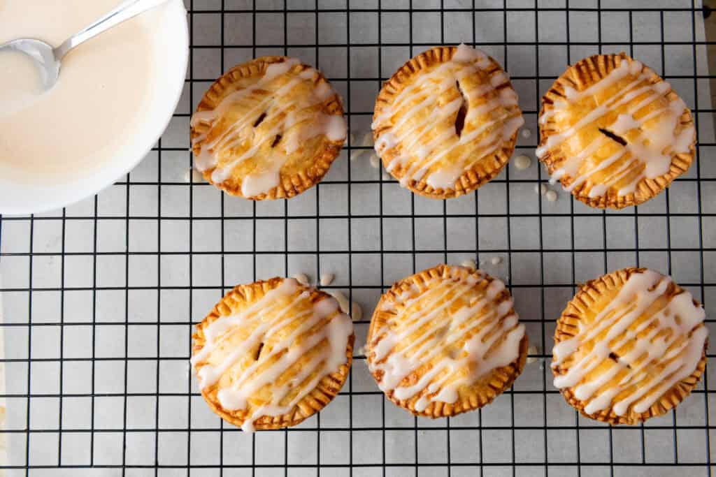 Apple Hand Pies ready to eat