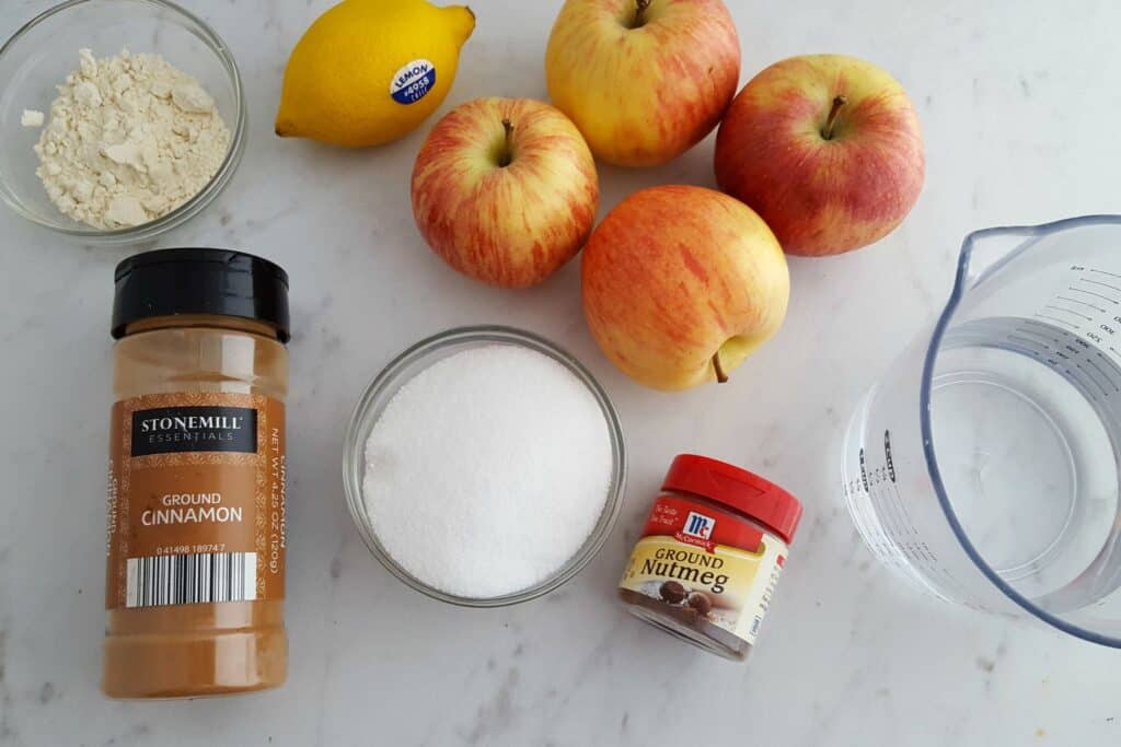 apple pie filling ingredients