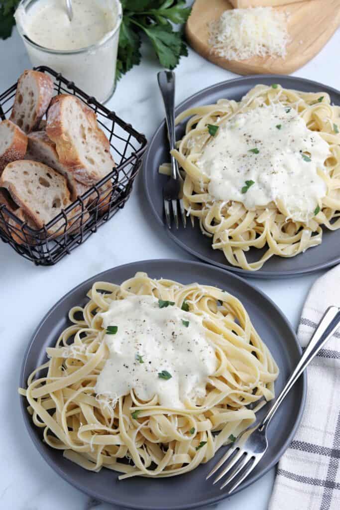 homemade alfredo sauce recipe