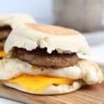 sausage egg and cheese mcmuffin