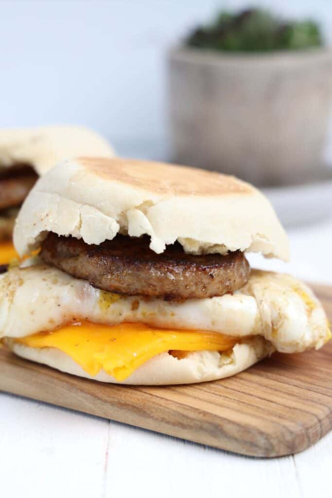 sausage egg and cheese mcmuffin