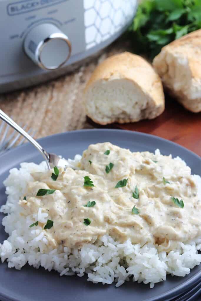 slow cooker creamy chicken