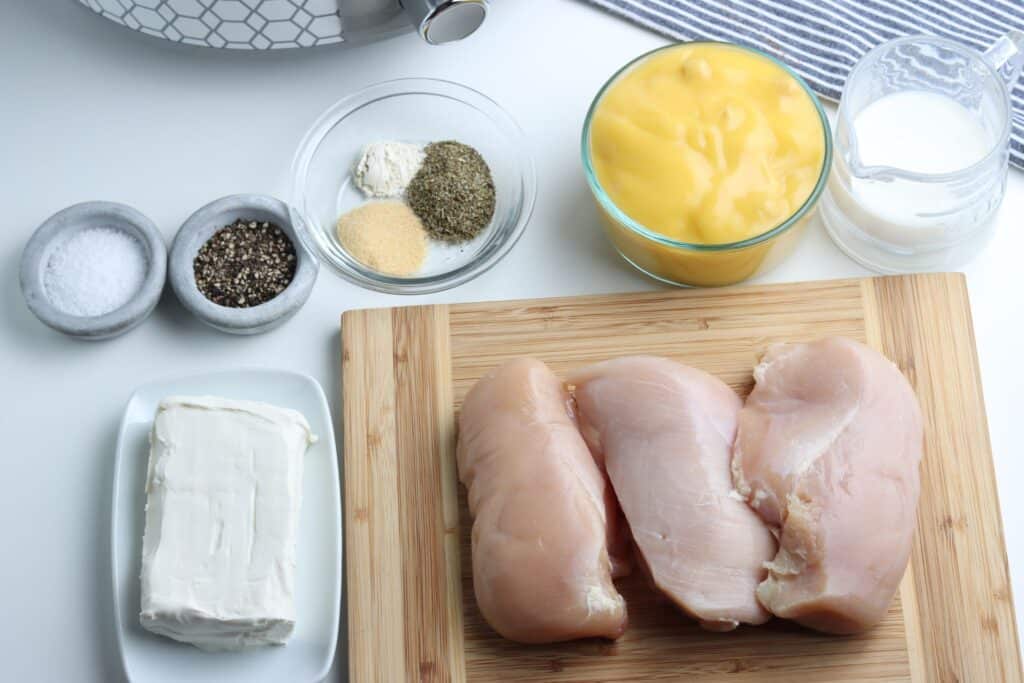 slow cooker creamy chicken ingredients